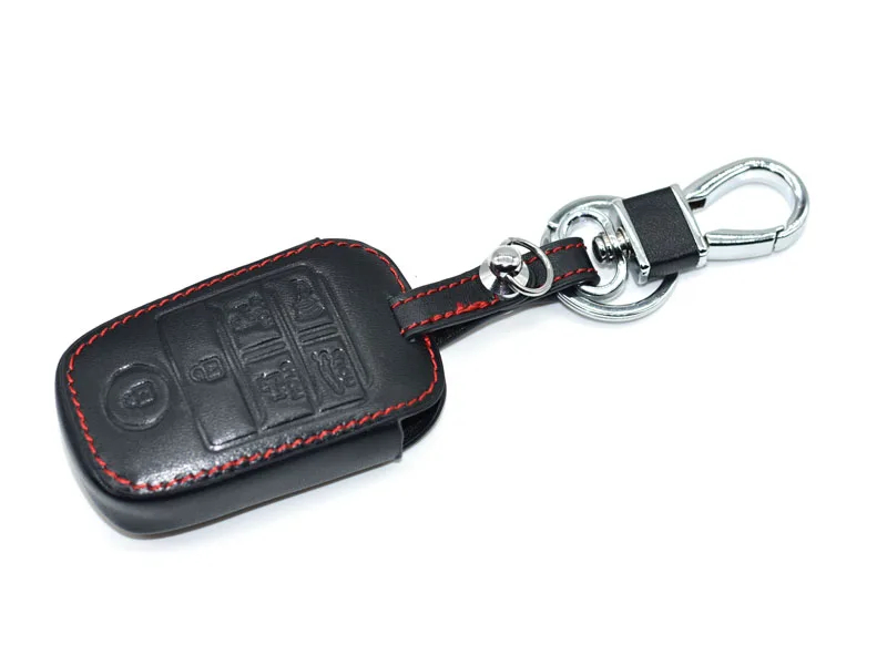 Автомобильный Брелок дистанционного управления с ключом из натуральной кожи