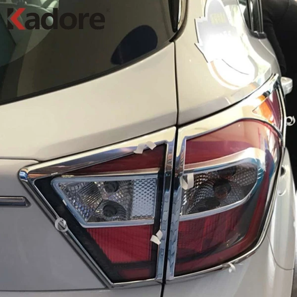 Для Ford Escape Kuga Chrome сзади хвост свет лампы Крышка отделка задний фонарь рамки декоративная защита Стикеры