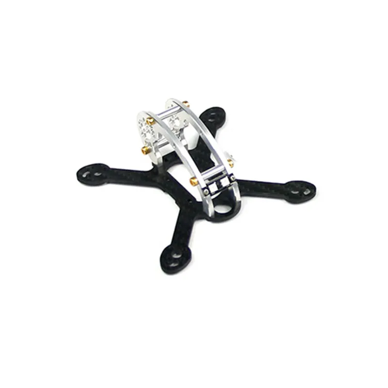 Оригинальный Kingkong flyegg 100 комплект мм углеродного Волокно Рамка с 7075 Алюминий 4