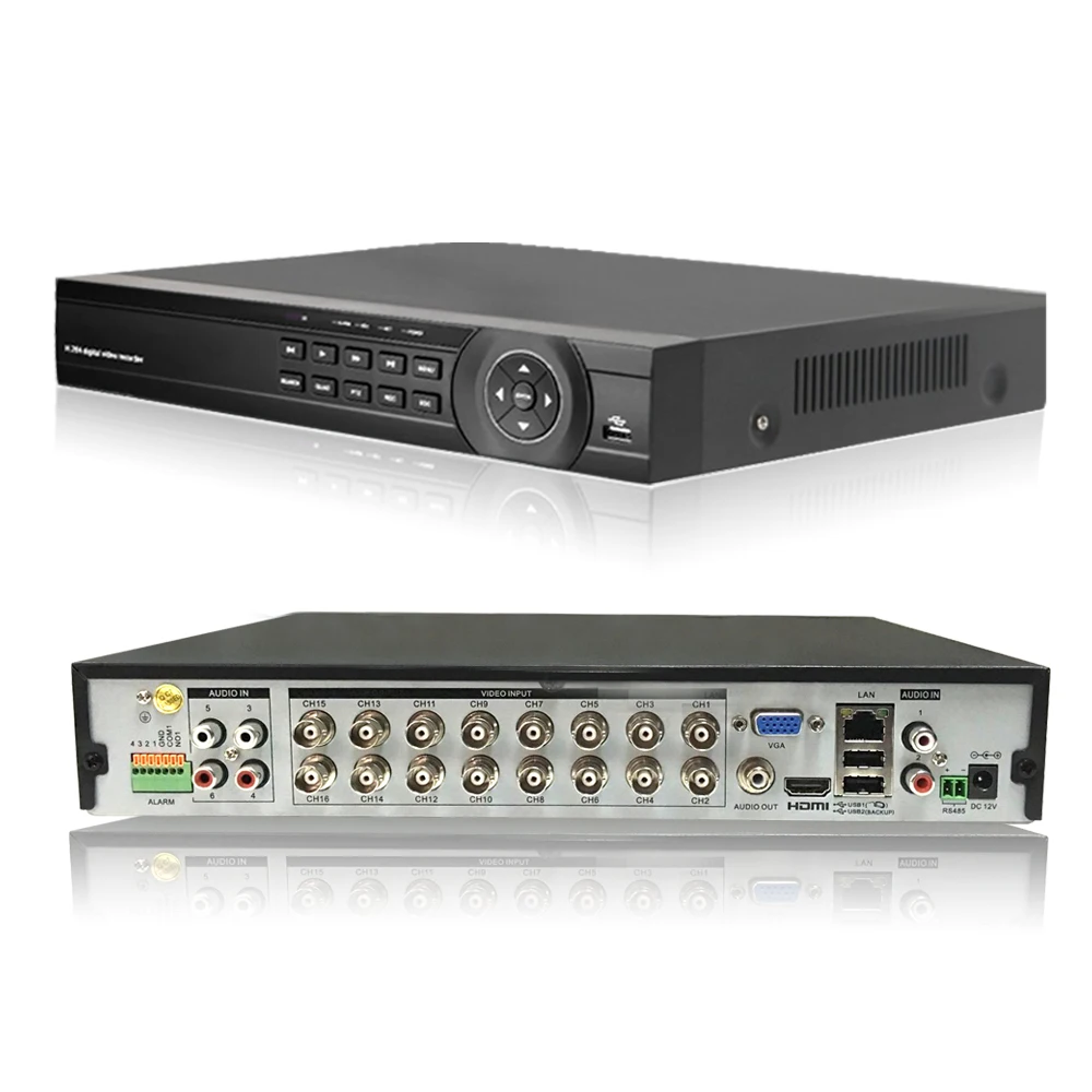 AHD 16CH 1080 P HDMI DVR 1200TVL IR белый открытый HD комплекты камер домашняя CCTV система