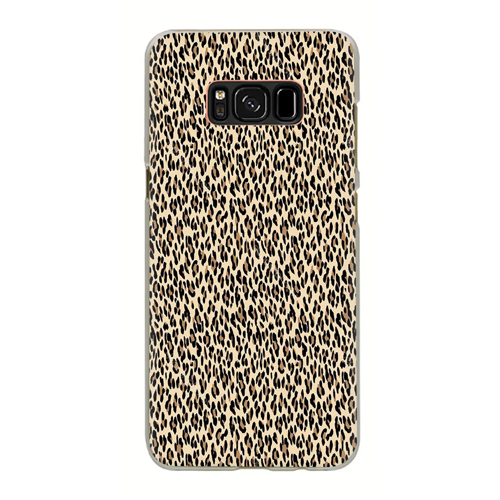 H5 Жесткий чехол для телефона с принтом тигра и леопарда для samsung Galaxy S10 S10E S8 Plus S6 S7 Edge S9 Plus M10 20 30 40 - Цвет: H5