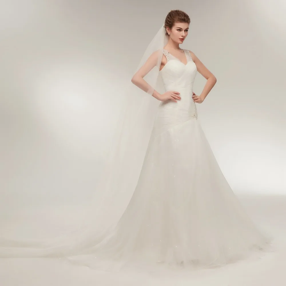 ANGELSBRIDEP 2018 Новое поступление белое цвета слоновой кости свадебные платья русалки