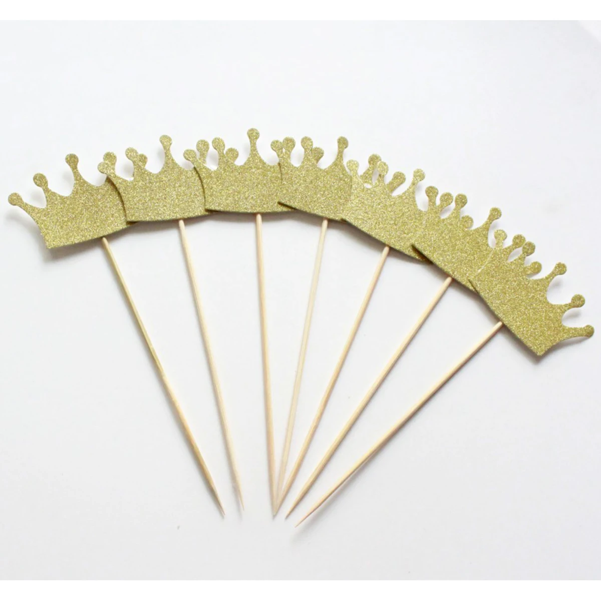 90 шт. топперы для торта пятиконечная звезда корона блестящие сердца украшения