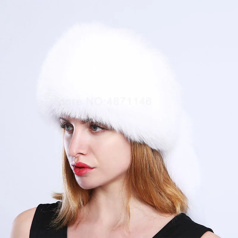 Новый Зимний для российских погодных условий женские Дамские шапки из