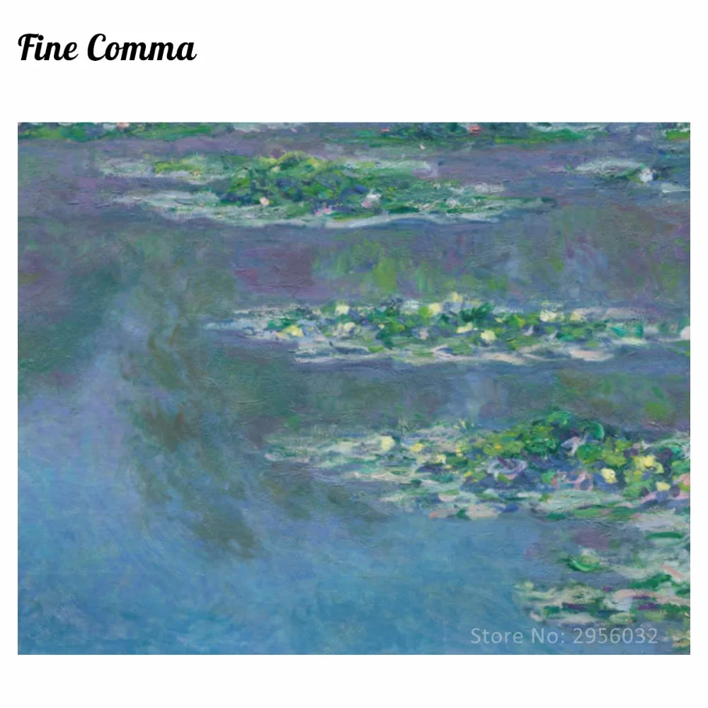 Goedkoop Waterlelies 1906 By Claude Monet Franse Handgeschilderde Olieverf Reproductie Replica Kopiëren Muur Canvas Schilderij Slaapkamer