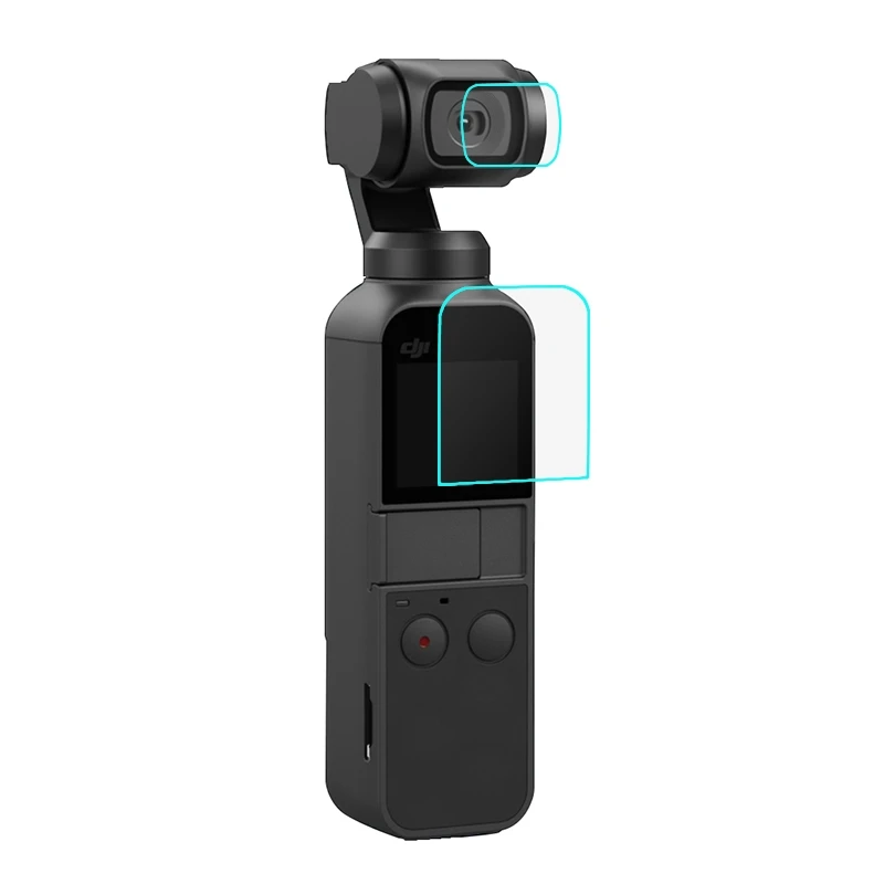 

PULUZ HD закаленное стекло для защиты объектива + экранная пленка для DJI OSMO Pocket Gimbal