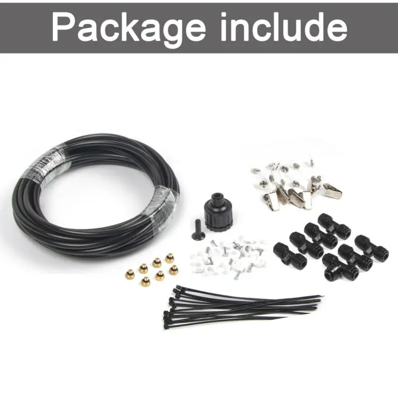 Туманная система охлаждения воды туман оросительное сопло открытый сад патио