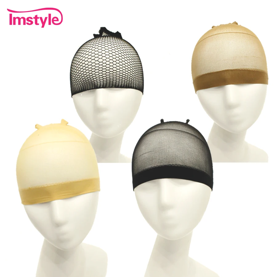 Imstyle парик Кепки 2 шт./упак. сетки для волос плетения растягивается упругой