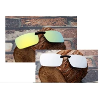 polarized clip on sunglasses men driving fishing day night vision lens vintage sun glasses women for myopia glasses uv400