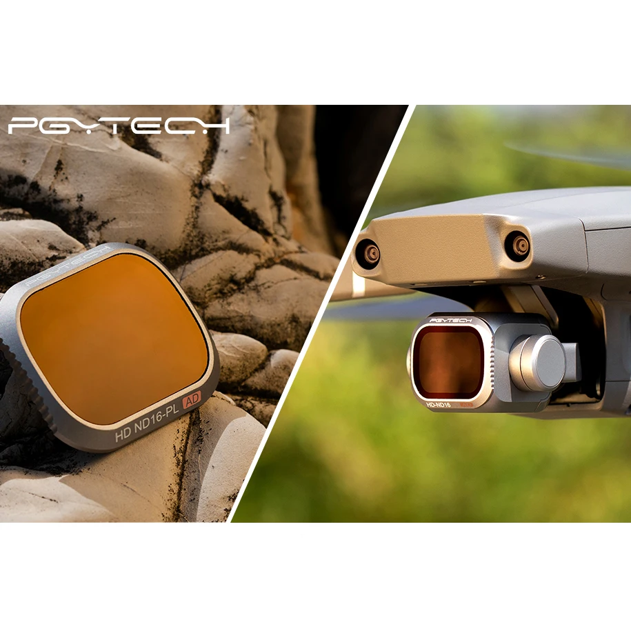 Фильтры для камеры PGYTECH Advanced Mavic 2 Pro ND8/16/32/64-PL ND8/16/32/64 аксессуары дрона DJI |