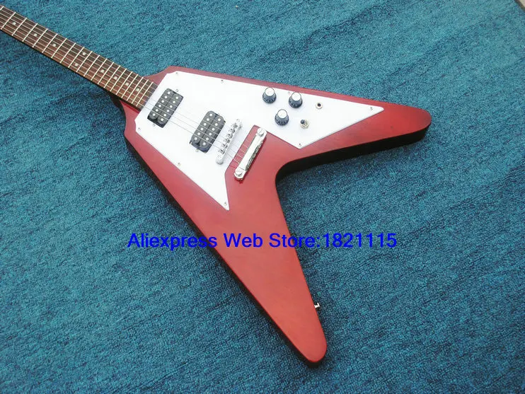Красный Custom Shop Электрогитары палисандр гриф OEM Китай Гитары | Спорт и развлечения