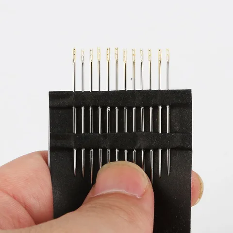 Металлические швейные иглы Hua Ming Ce 12 штук