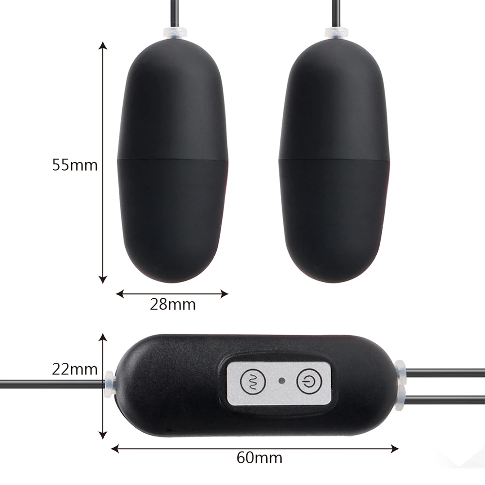 Двойной вибратор IKOKY с 12 частотами вибрирующий стимулятор клитора USB товары для