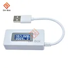 USB-детектор с ЖК дисплеем, вольтметр, амперметр, мобильное зарядное устройство, емкостный тестер, измеритель напряжения, тока, зарядный монитор 3-7 В постоянного тока 3-7 в
