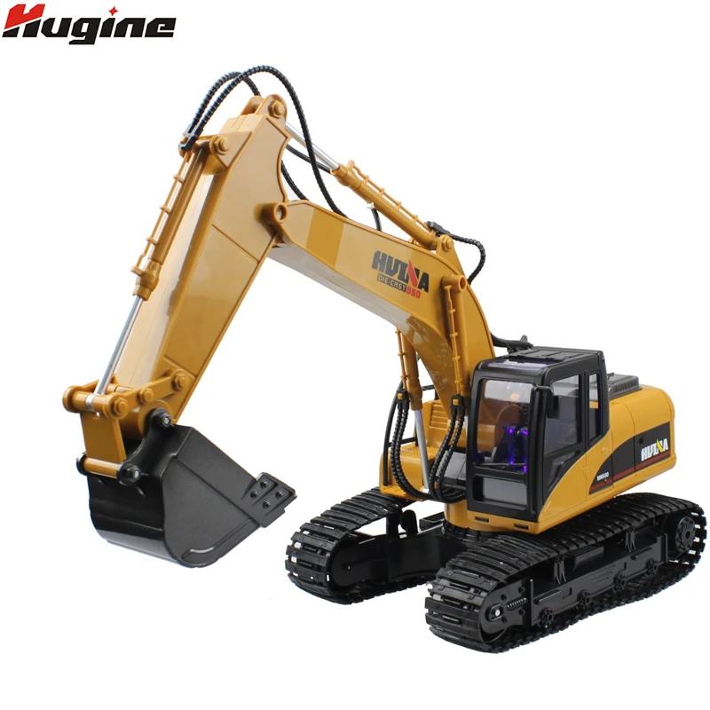 Huina RC экскаватор лопатка из сплава 15 CH 2 4G электрический пульт дистанционного