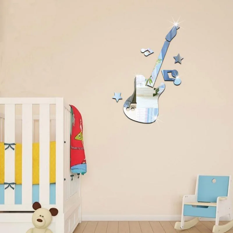 Акриловые 3D хрустальные наклейки на стену для детской комнаты гостиной