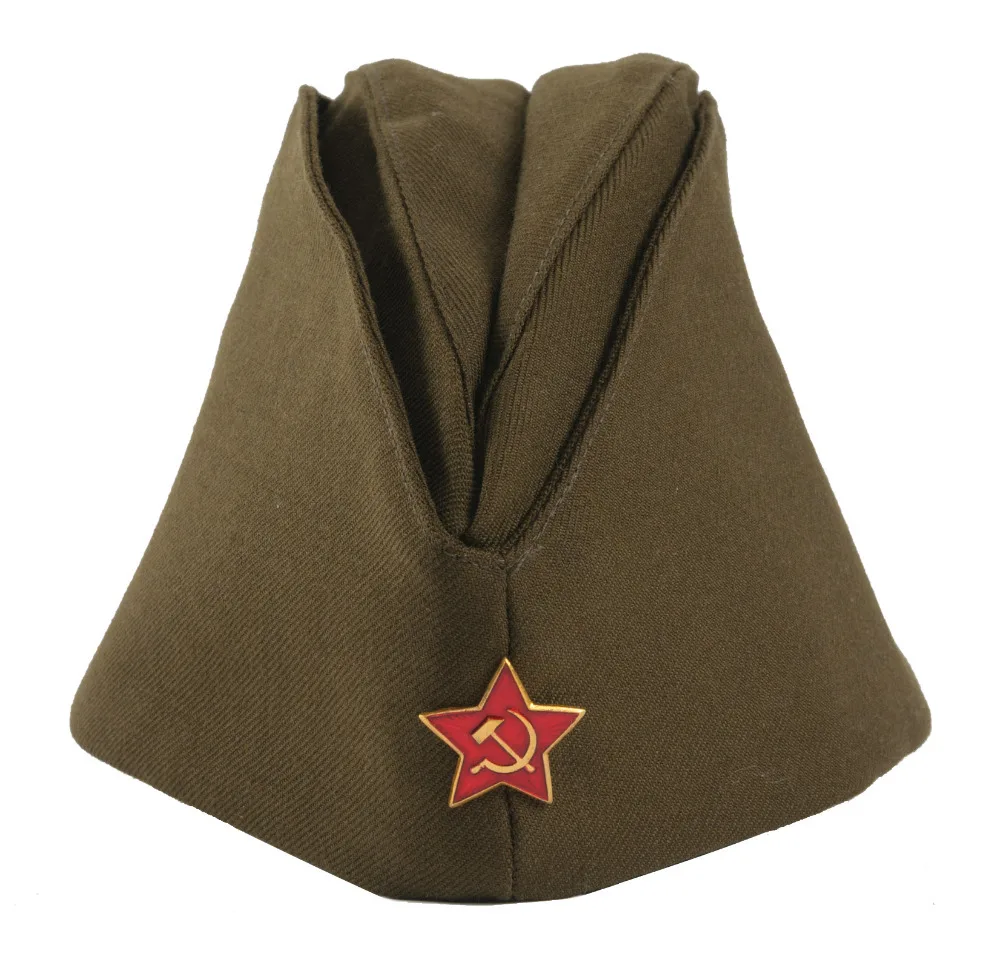 

Советский армейский гарнизон времен Второй мировой войны, колпачок с значком, размер XL-35381