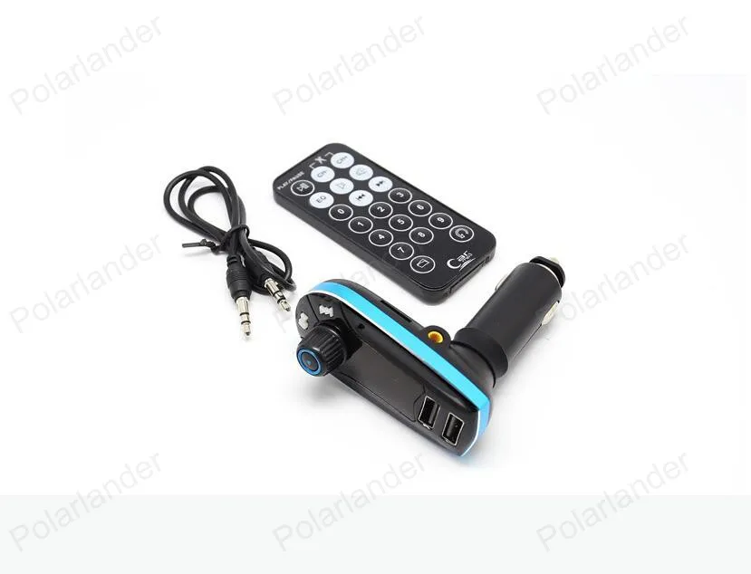 Автомобильный Bluetooth комплект с FM передатчиком и mp3 плеером 3 5 мм аудио AUX слоты для