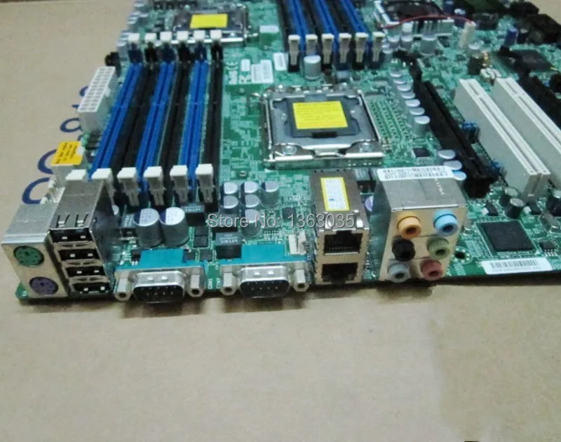 Бесплатная доставка EMS DHL X8DA3 Серверная материнская плата LGA1366 хорошо