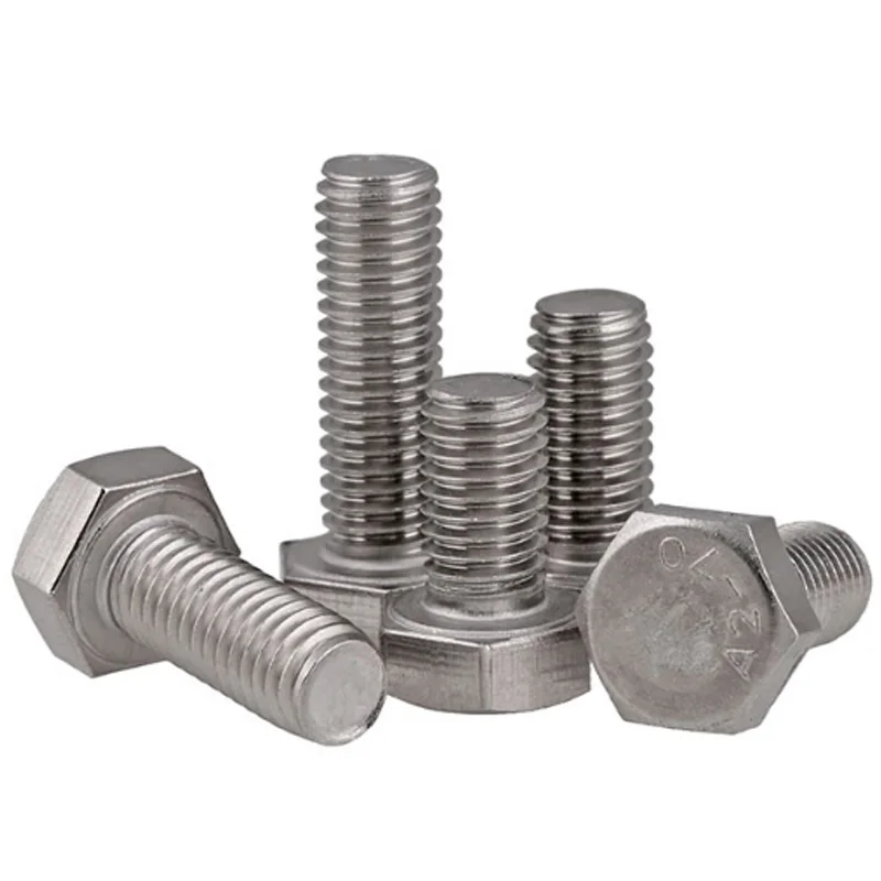1pcs M10 stainless steel bolt 304 full tooth hex head screw bolts machine screws 80mm~200mm length | Обустройство дома