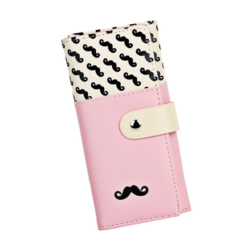 Кошельки для молодых девушек Лидер продаж кожаный бумажник portefeuille femme дорожный