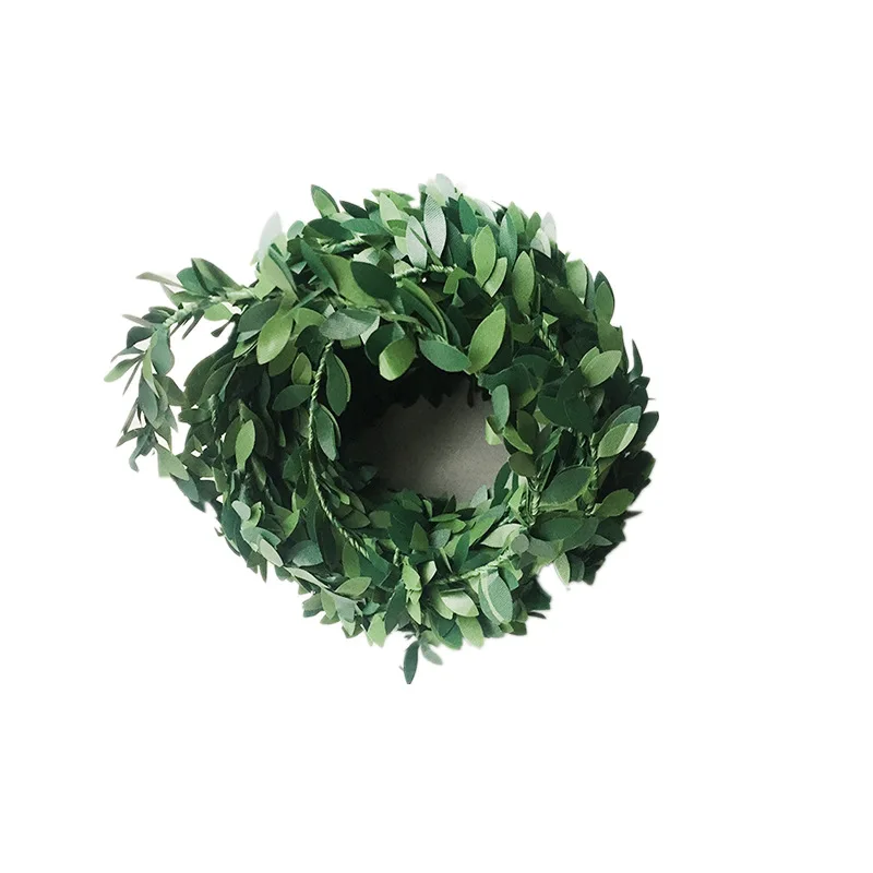 Гирлянда из искусственного железа с зелеными листьями 7 5 м | Дом и сад