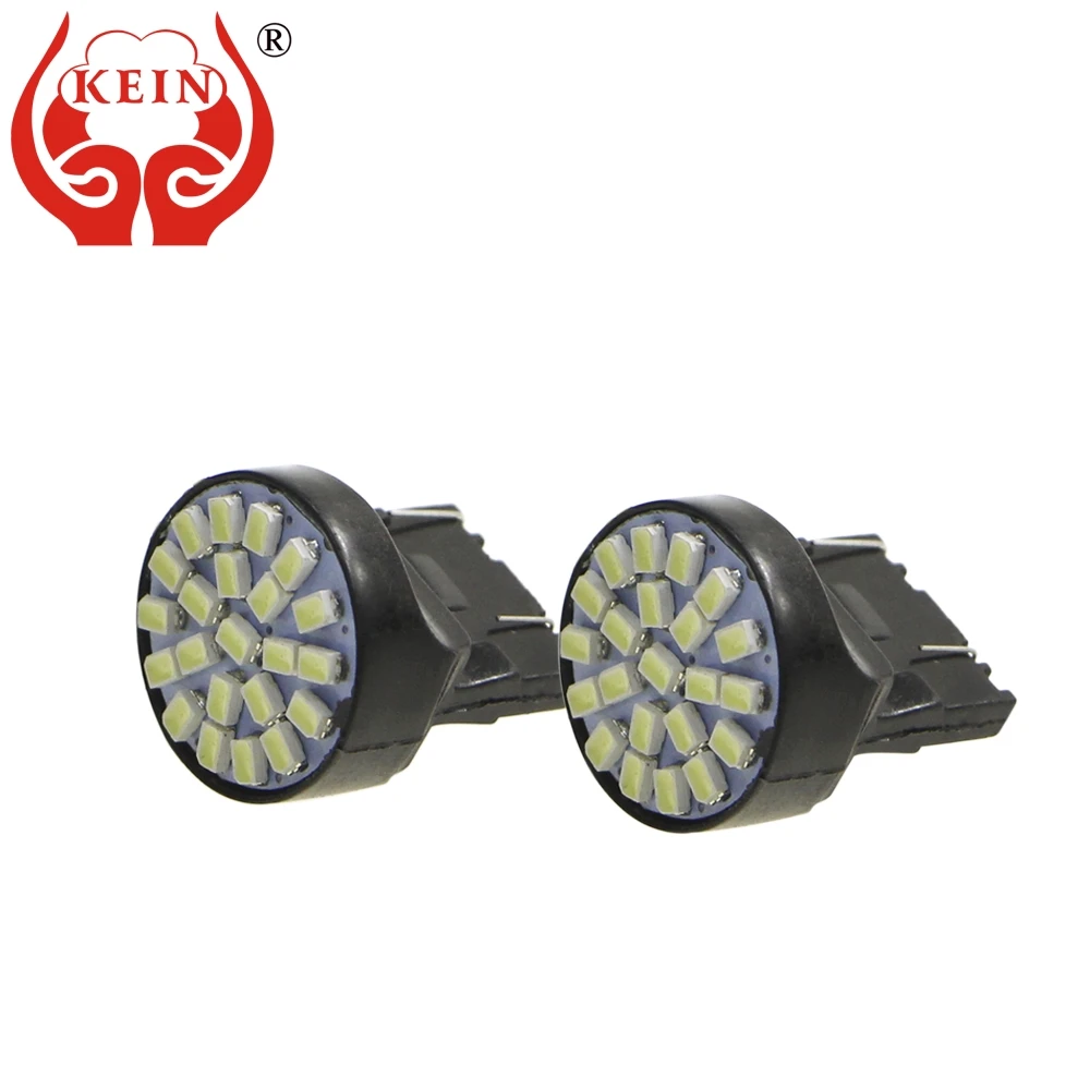 Светодиодный стоп сигнал KEIN для автомобиля 10 шт. 7443 T20 W21/5 Вт 3020 22SMD 12 В Mazda 3 MS3