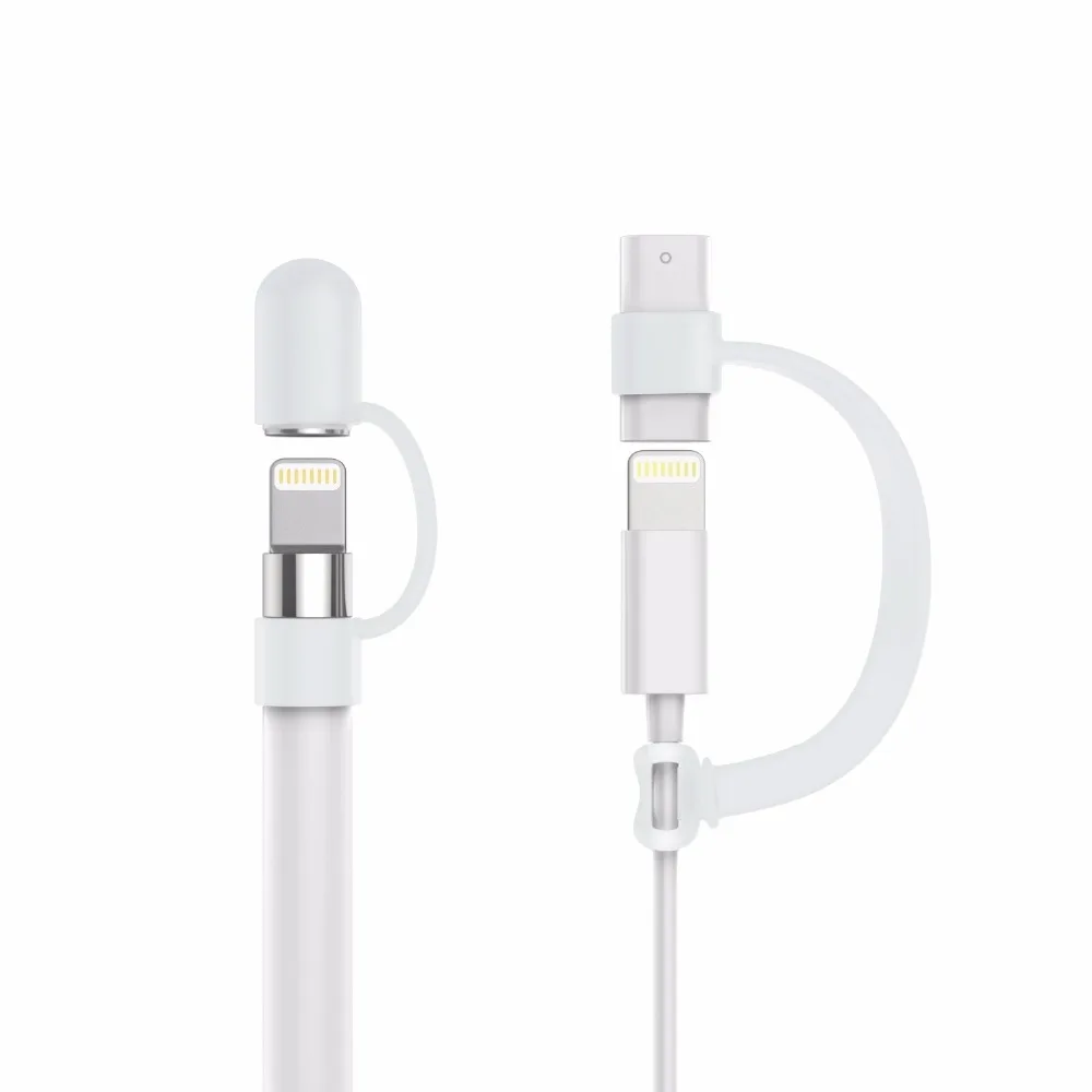 Держатель крышки карандаша для крышки карандаша Apple, силиконовые резиновые шапочки держатель для iPad 9,7 Pro Apple карандаш ручка Хранитель крышки