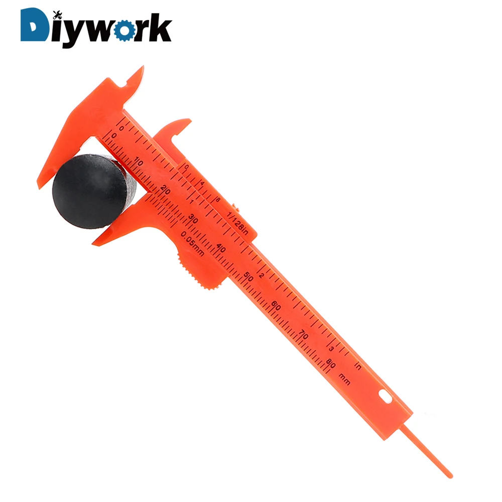 Штангенциркуль с нониусом DIYWORK 180 мм раздвижной штангенциркуль измерительный