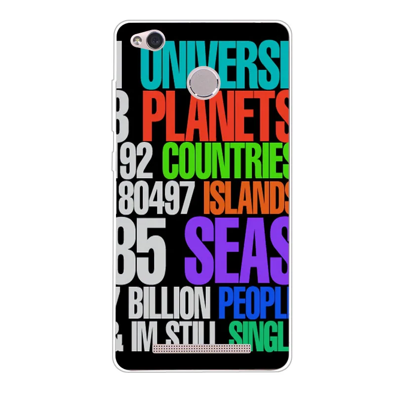 Xiaomi redmi 3x Case Silicon Painted animals Painting Soft TPU Back Cover for protect Phone cases shell |