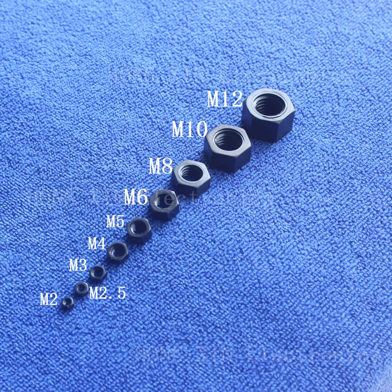 100 шт. шестигранная гайка 1/2/2/3/4 мм|hex nut|nylon hex nutplastic nut |