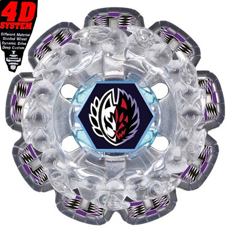 Beyblades пусковая установка Top Set редкая дикая лиса 4D Металлический Топ для борьбы