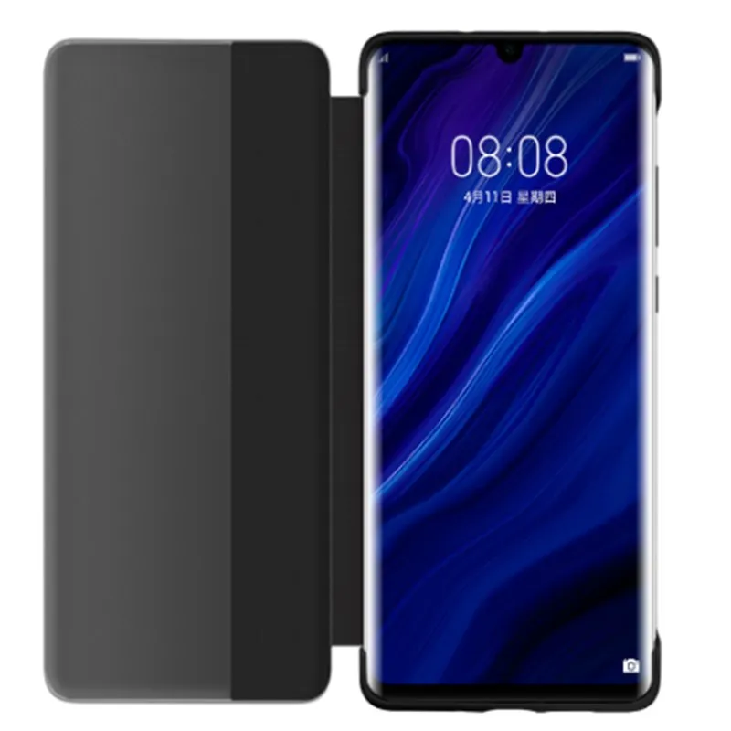Чехол для HUAWEI P30 Pro оригинальный официальный кожаный защитный чехол с окошком