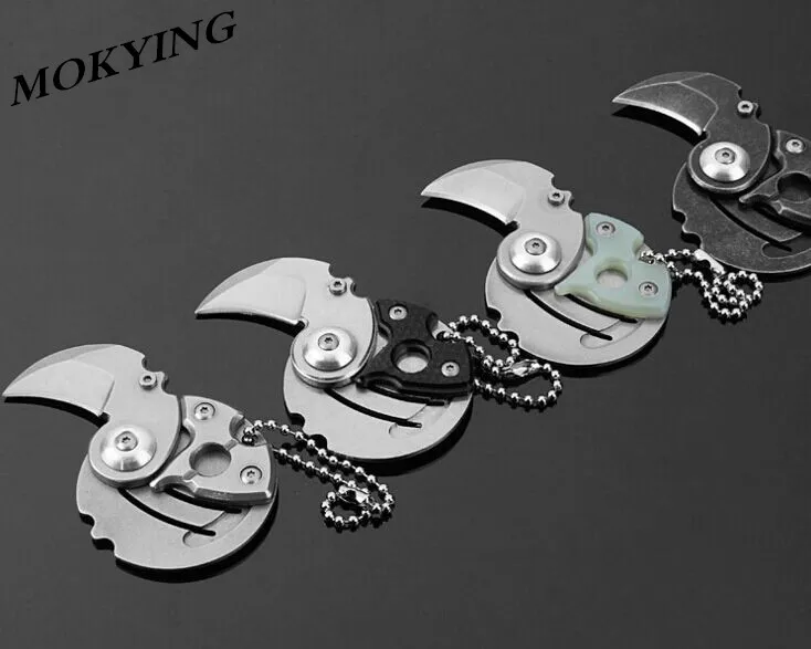 Складной нож MOKYINGCoins с фиксированным лезвием открывалка для ключей буквенным