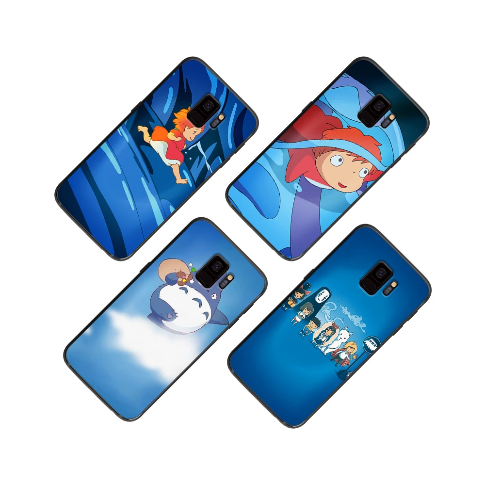 Аниме скале принцессы Поньо милые для samsung Galaxy A5 A6 A7 A8 A9 2018 2019 плюс M10 M20 M30 мягкий