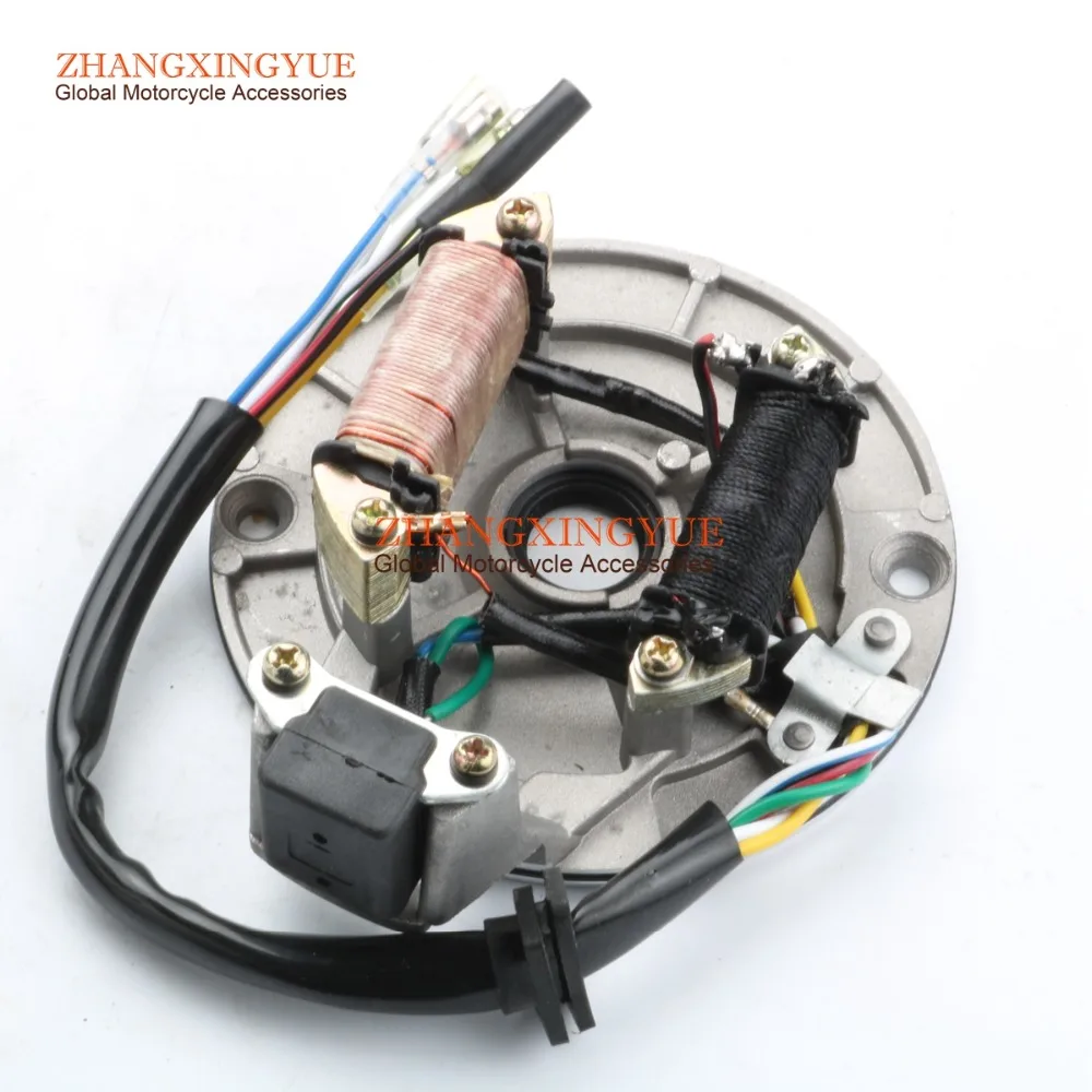 Магнитная пластина статора для мотоцикла 70cc 90cc 110cc 125cc мотовездехода карт
