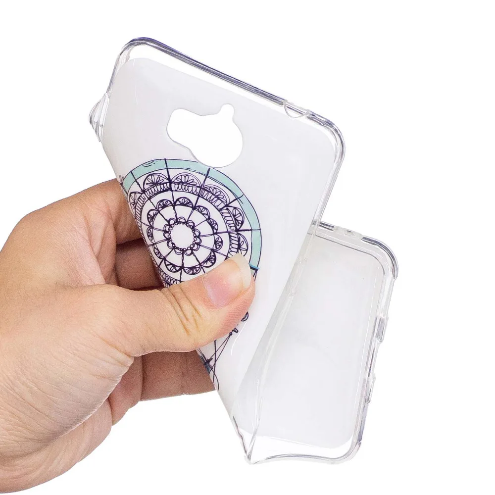 For Huawei Y6 2017 Case MYA-L11 MYA-L41 Silicon Soft TPU Back case coque Nova Young MYA L11 L41 phoen cover bags |