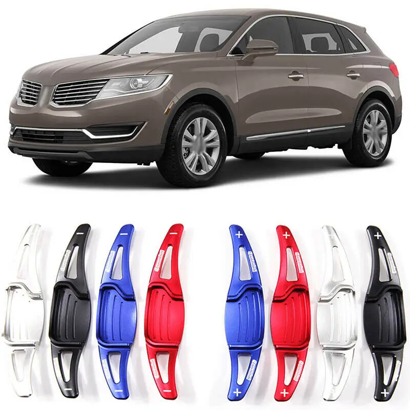 Savanini Alloy Add-On Steering Wheel DSG Paddle Shifters Extension For Lincoln MKX 2015-2018