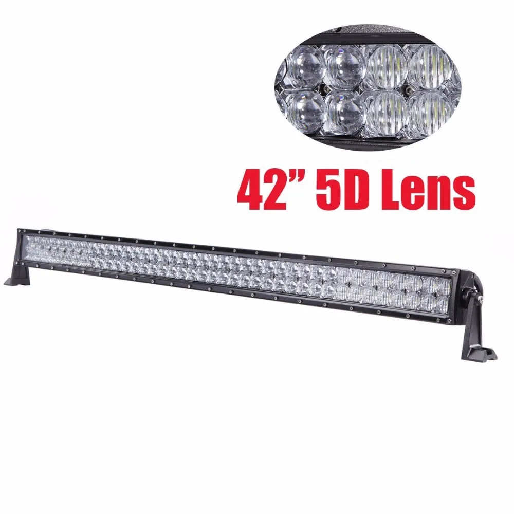 2" 32*42*52 дюймов 5D объектив СВЕТОДИОДНЫЙ светильник бар 120W 180W 240W 300W 6000K комбинированный прожектор луча дальнего света светильник 5D светодиодный светильник бар