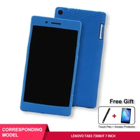 szoxby for lenovo tb3 730fm protective cover tab3 7 inch tablet protective case 730f silicone sleeve anti fall soft shell