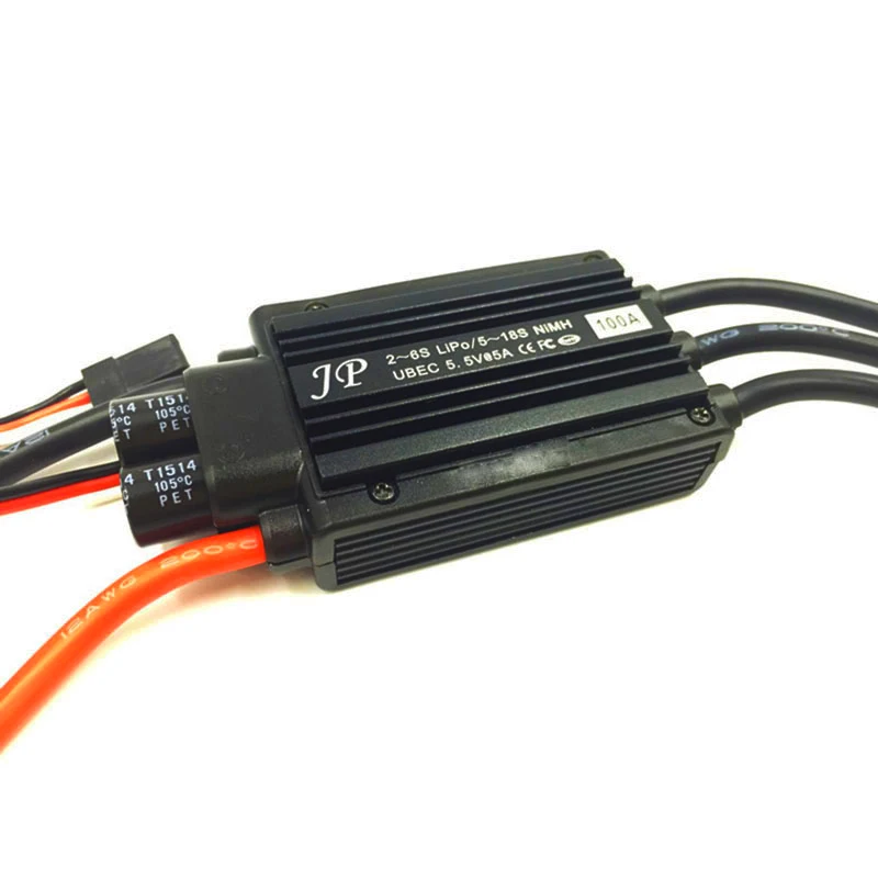 Оригинальный JP 100A ESC бесщеточный электродвигатель регулятор скорости с 5 V/5A для