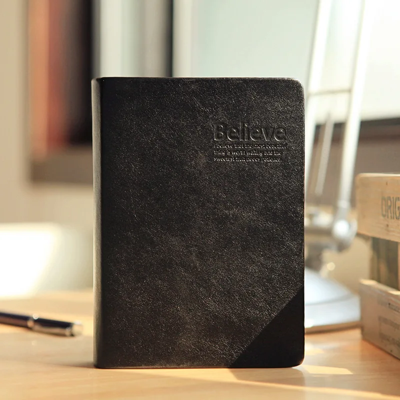 Винтажный плотный блокнот Библия ежедневник кожаная записная книжка закка