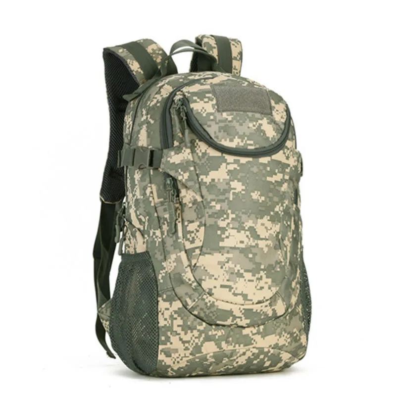 ACU 25л Тактический Рюкзак Военная сумка на плечо Molle уличные спортивные сумки Кемпинг Туризм Путешествия армейский трек Mochila рюкзак XA172WA - Цвет: ACU