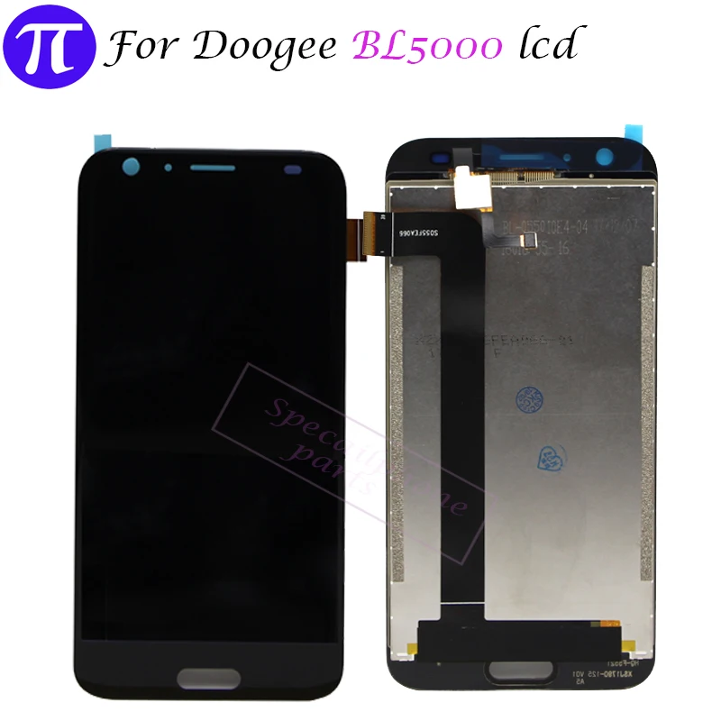 100% протестированный 5 ''Для DOOGEE BL5000 ЖК-дисплей + кодирующий преобразователь