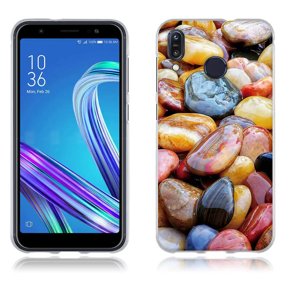 Чехлы для Asus ZenFone Max (M1) ZB555KL мягкая задняя крышка из ТПУ ZB631KL ZB633KL Capas 3D чехол
