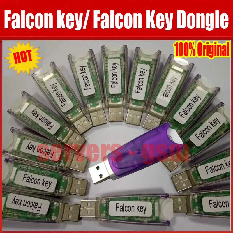 Новейший оригинальный программный инструмент для ремонта телефонов Falcon Dongle |