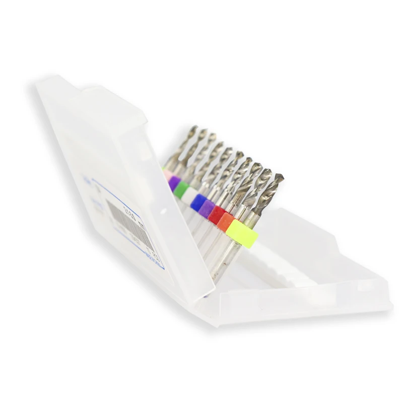 Набор твердосплавных сверл для печатной платы 10 шт. 2 1 3 0 мм сверло станка с ЧПУ