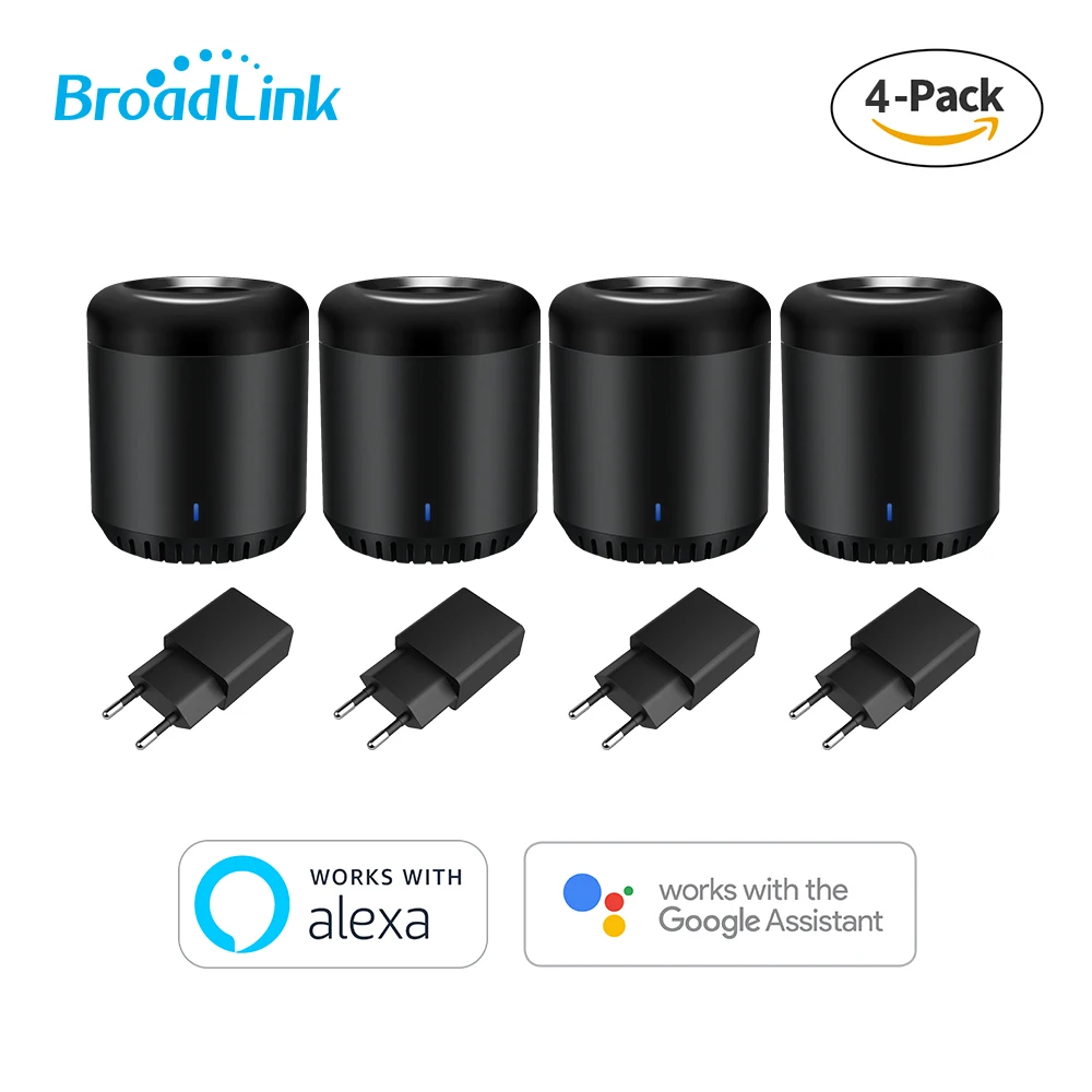 4 шт./упаковка пульт дистанционного управления Broadlink RM mini 3|Смарт-гаджеты| |