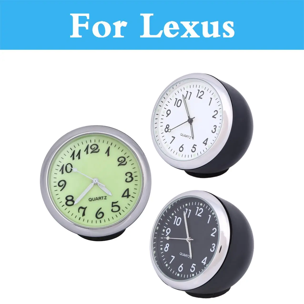 Car Mechanics Quartz Clock Mini Watch Digital Pointer For Lexus Lfa Ls Lx Nx Rc F Rx Sc Ct Es Gs Gx Hs Is | Автомобили и