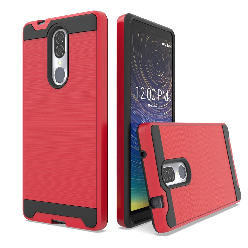 Для Coolpad Legacy/Alchemy двухслойный Гибридный чехол с начесом противоударный мягкий ТПУ